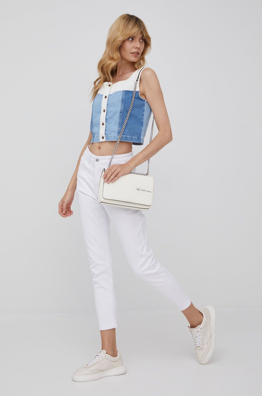 Pepe Jeans bluzka Ruby Blend damska wzorzysta