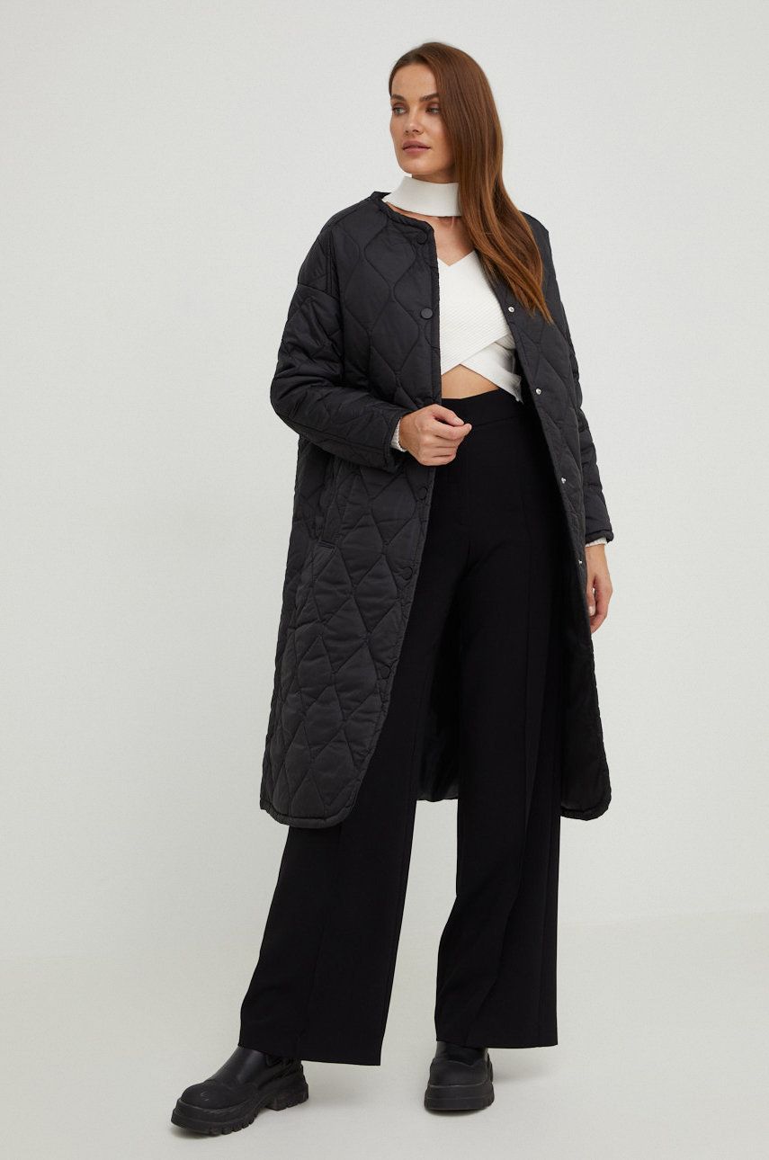Answear Lab kurtka damska kolor czarny przejściowa