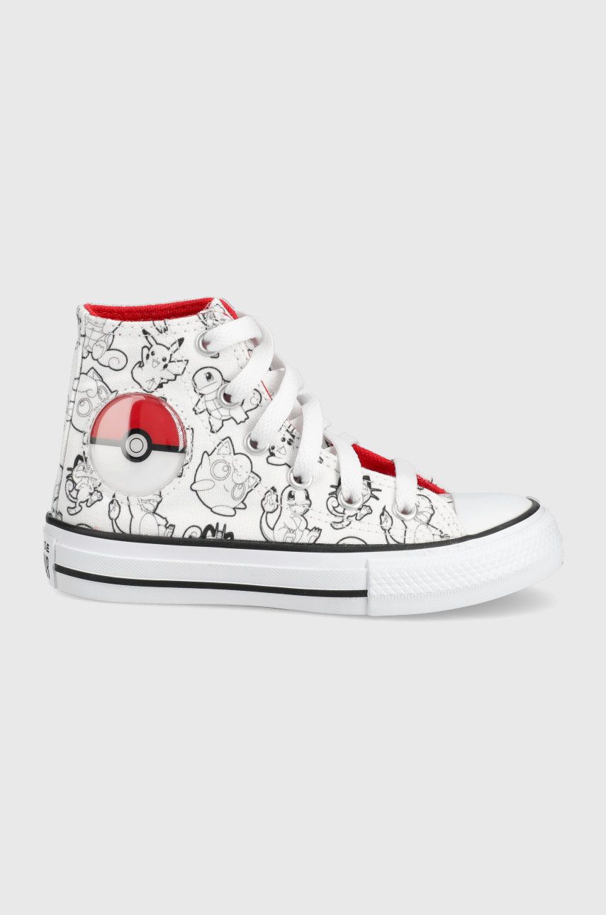 Converse trampki dziecięce x Pokemon kolor biały