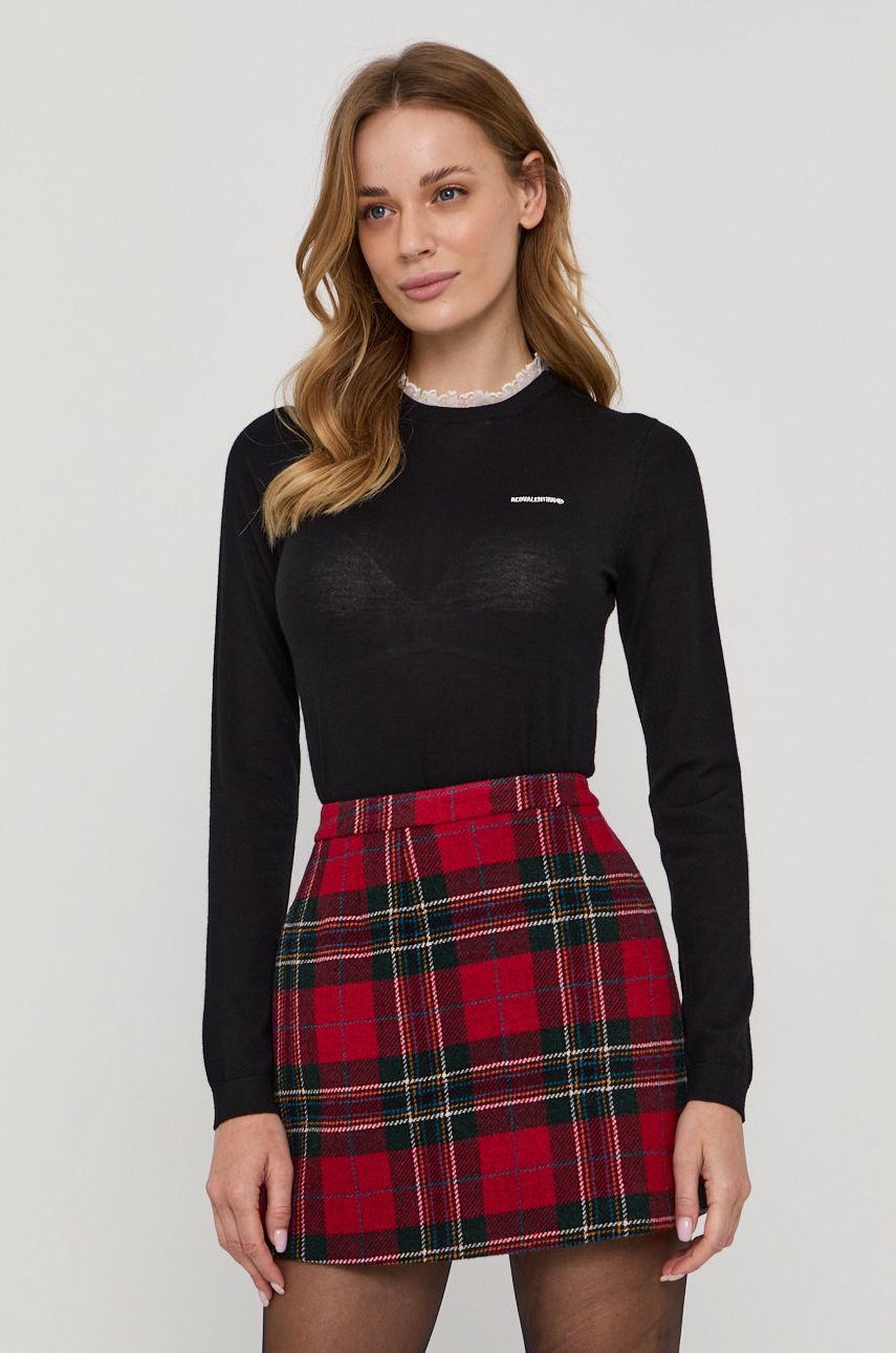 Red Valentino Sweter damski kolor czarny