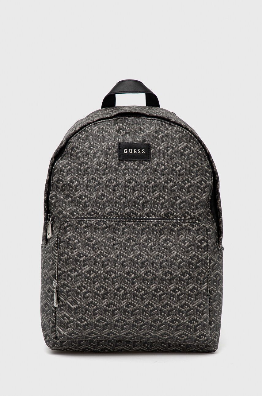 Guess plecak męski kolor szary duży wzorzysty