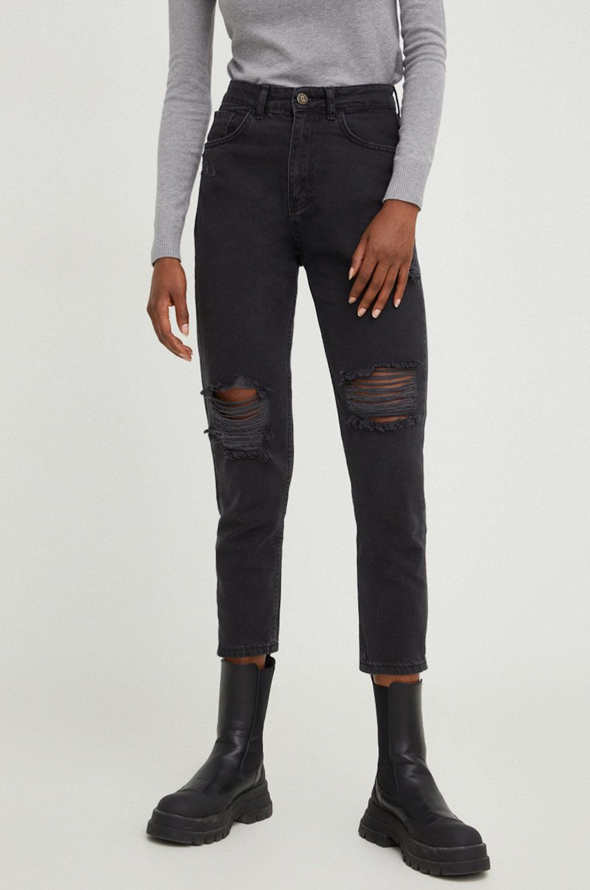 Answear Lab jeansy bawełniane damskie high waist