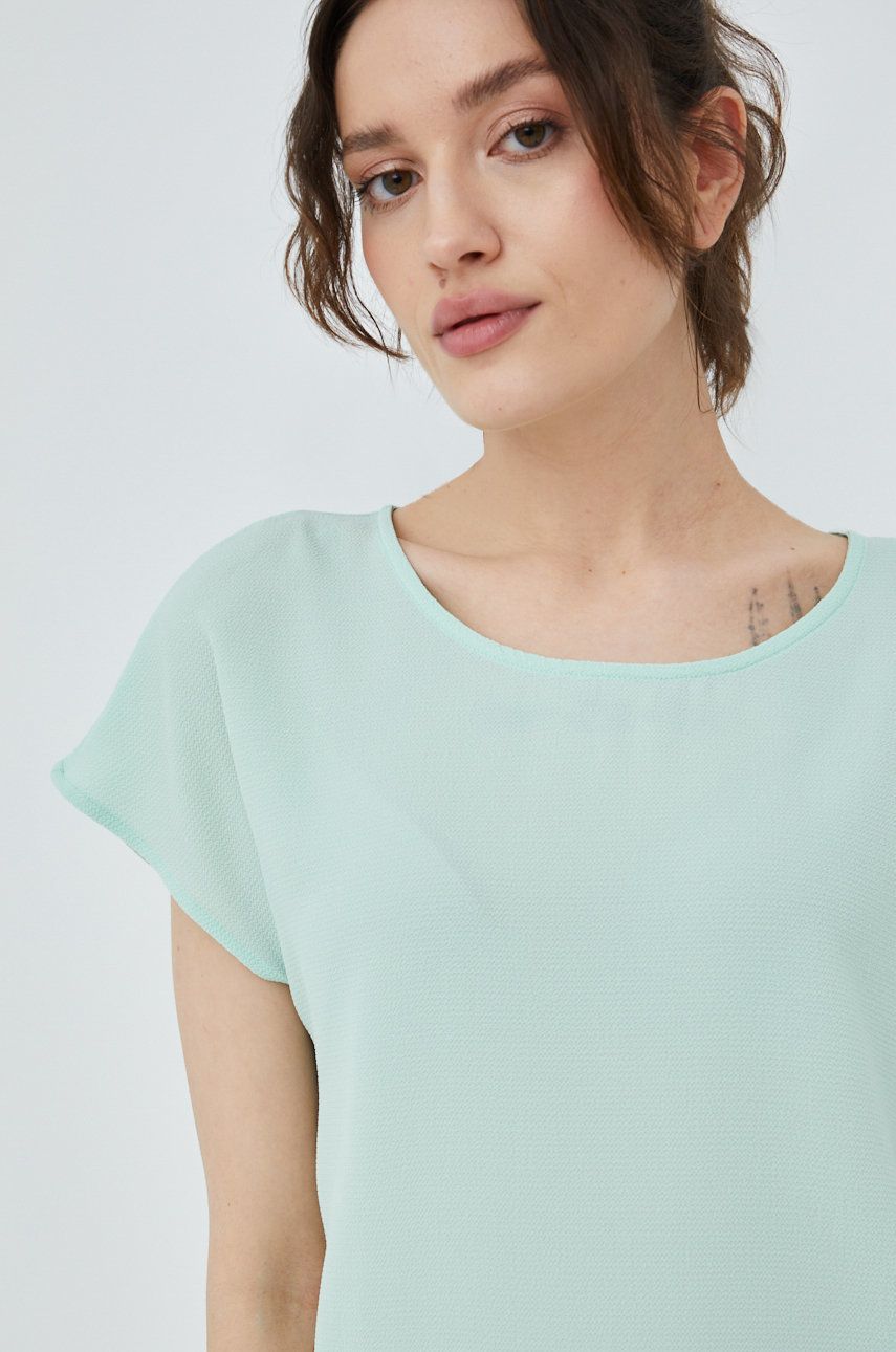 JDY bluzka kolor zielony