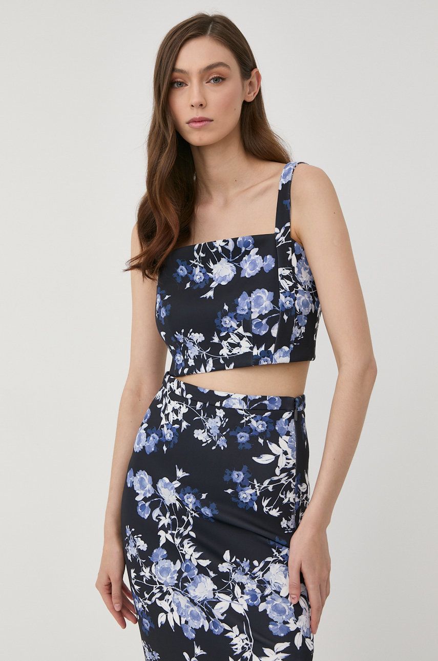 Marciano Guess top damski kolor granatowy