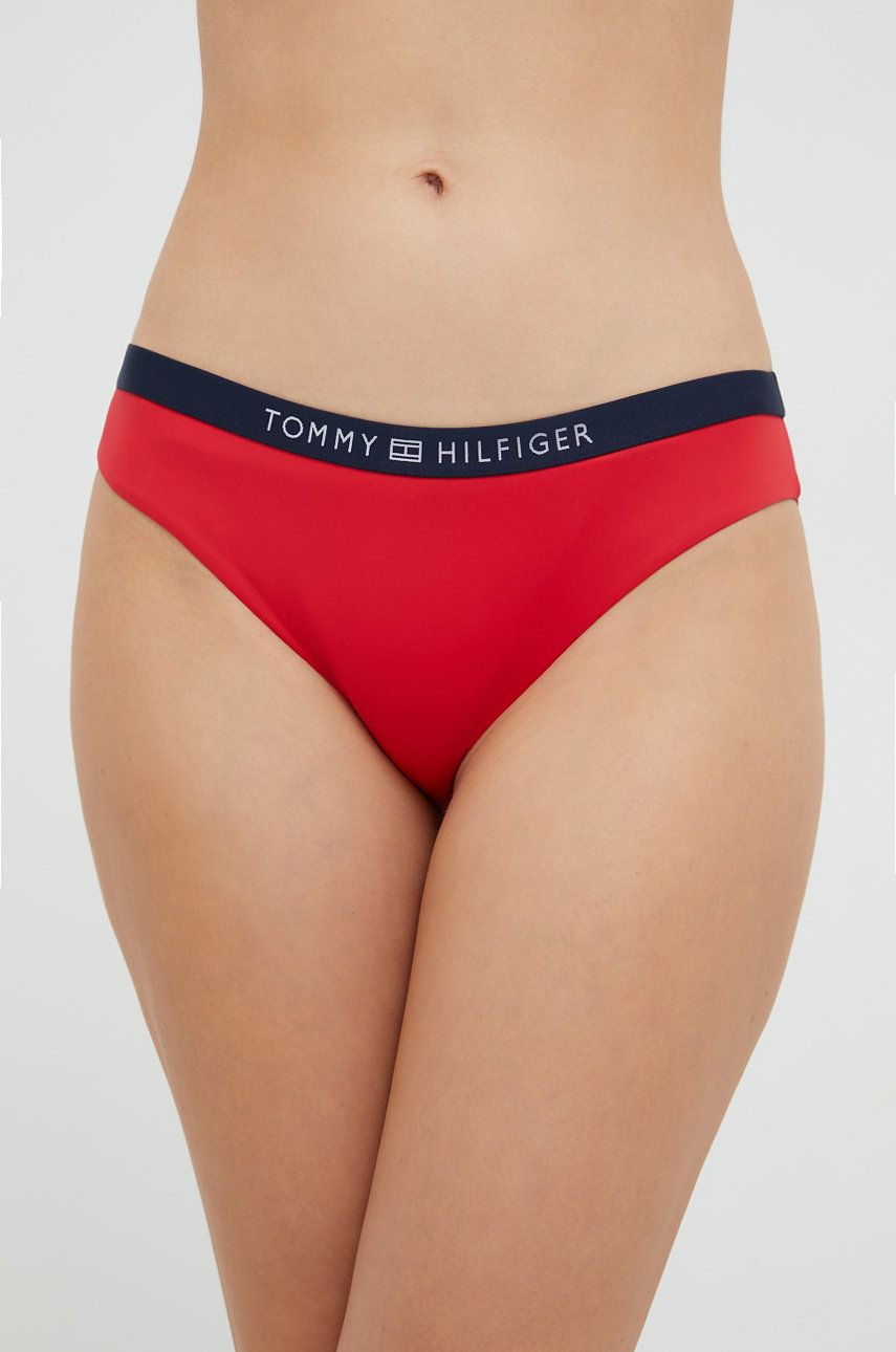 Tommy Hilfiger figi kąpielowe kolor czerwony