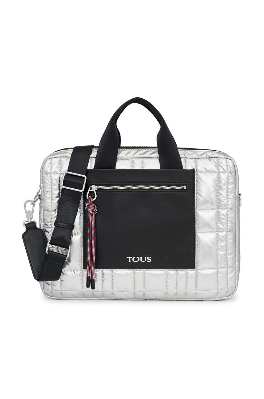 Tous torba kolor srebrny
