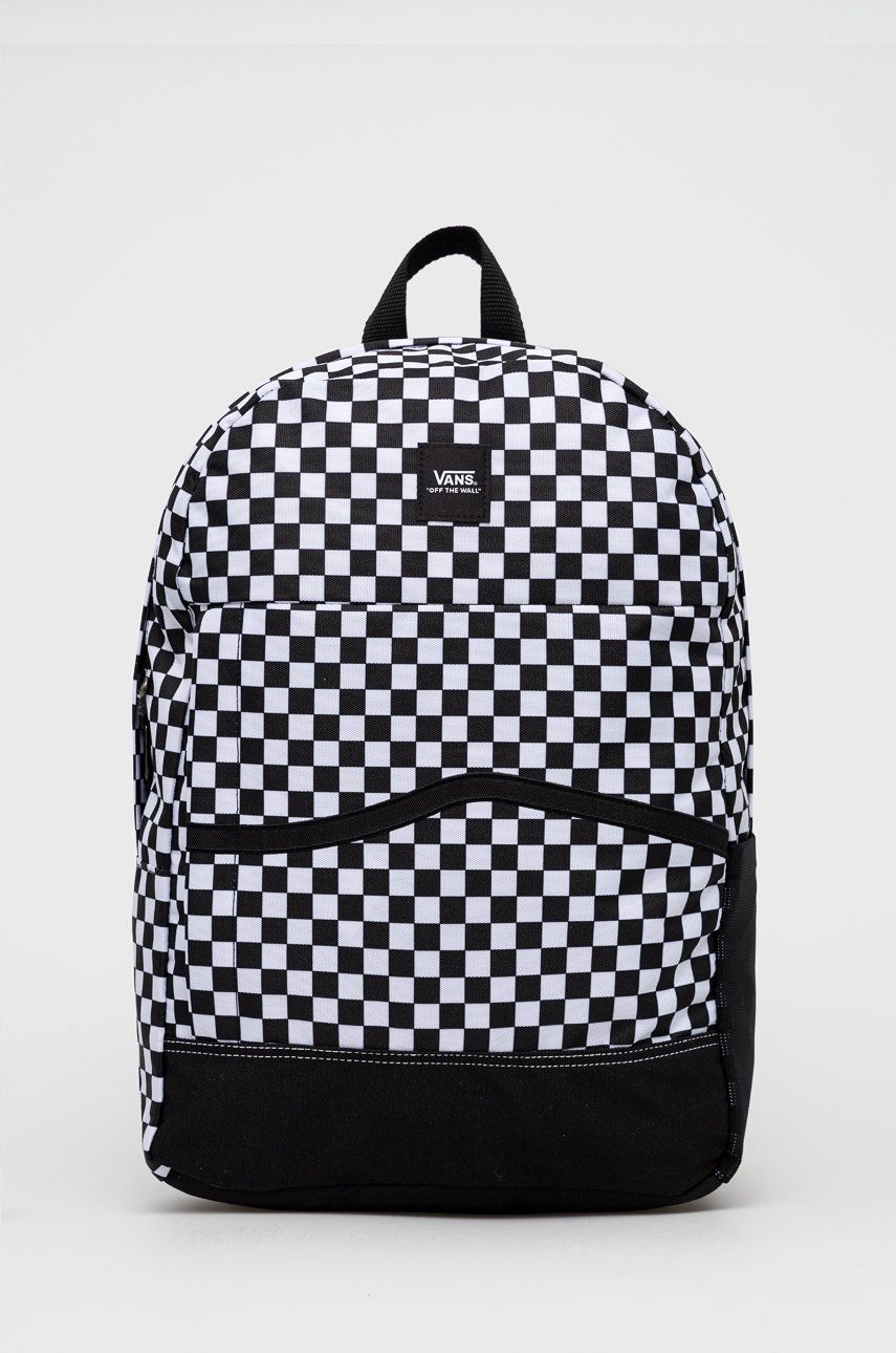 Vans Plecak męski kolor biały duży wzorzysty