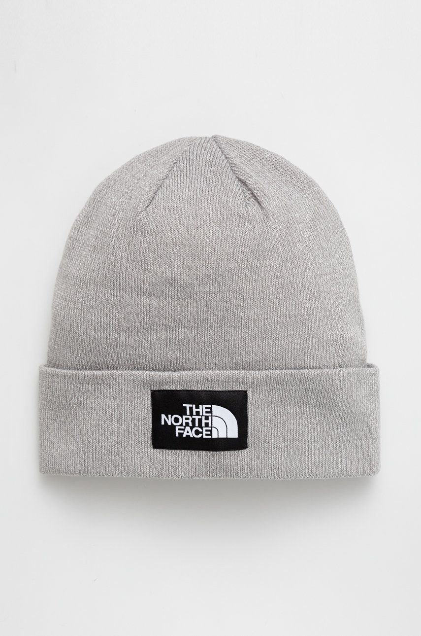 The North Face czapka kolor szary