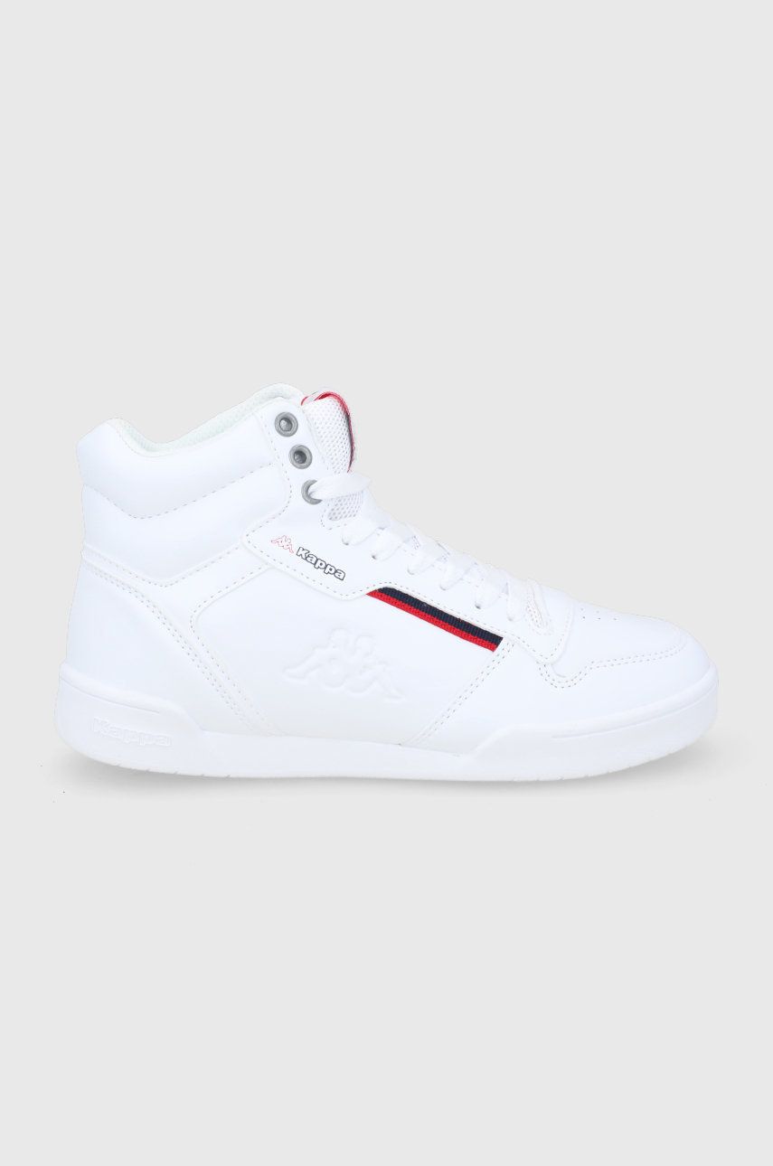 Kappa Buty kolor biały na płaskiej podeszwie