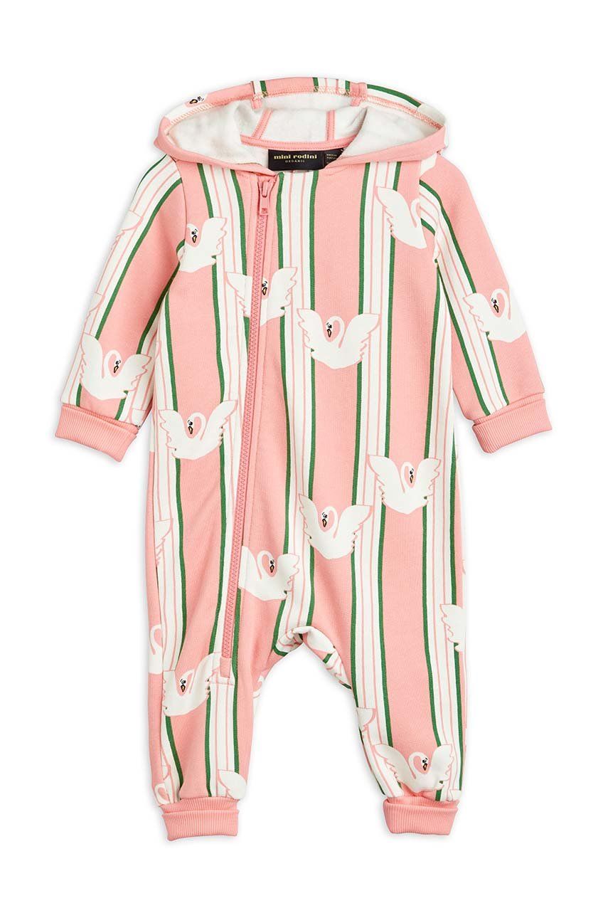 Mini Rodini rampers niemowlęcy Swan