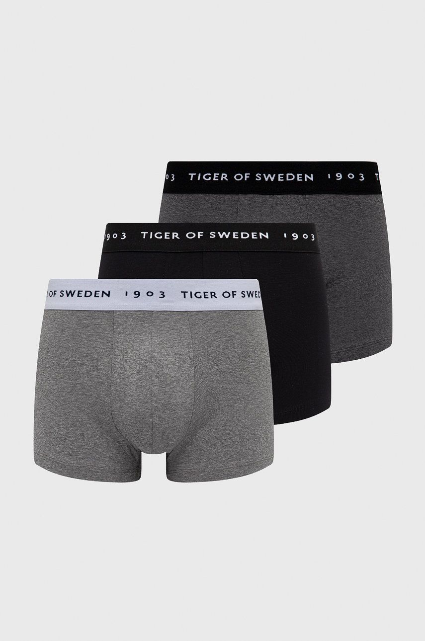 Tiger Of Sweden Bokserki (3-pack) męskie kolor szary