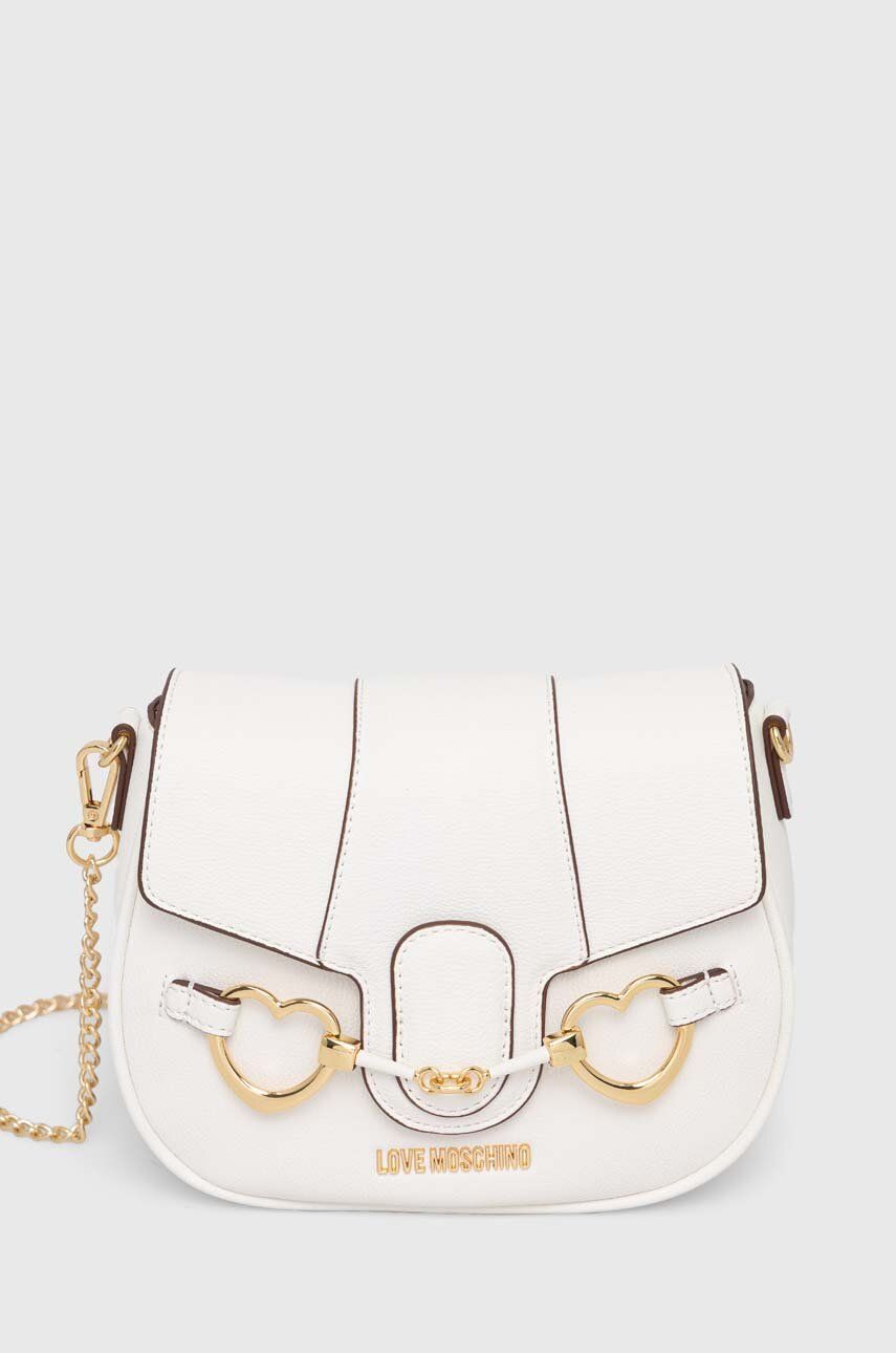 Love Moschino torebka kolor biały