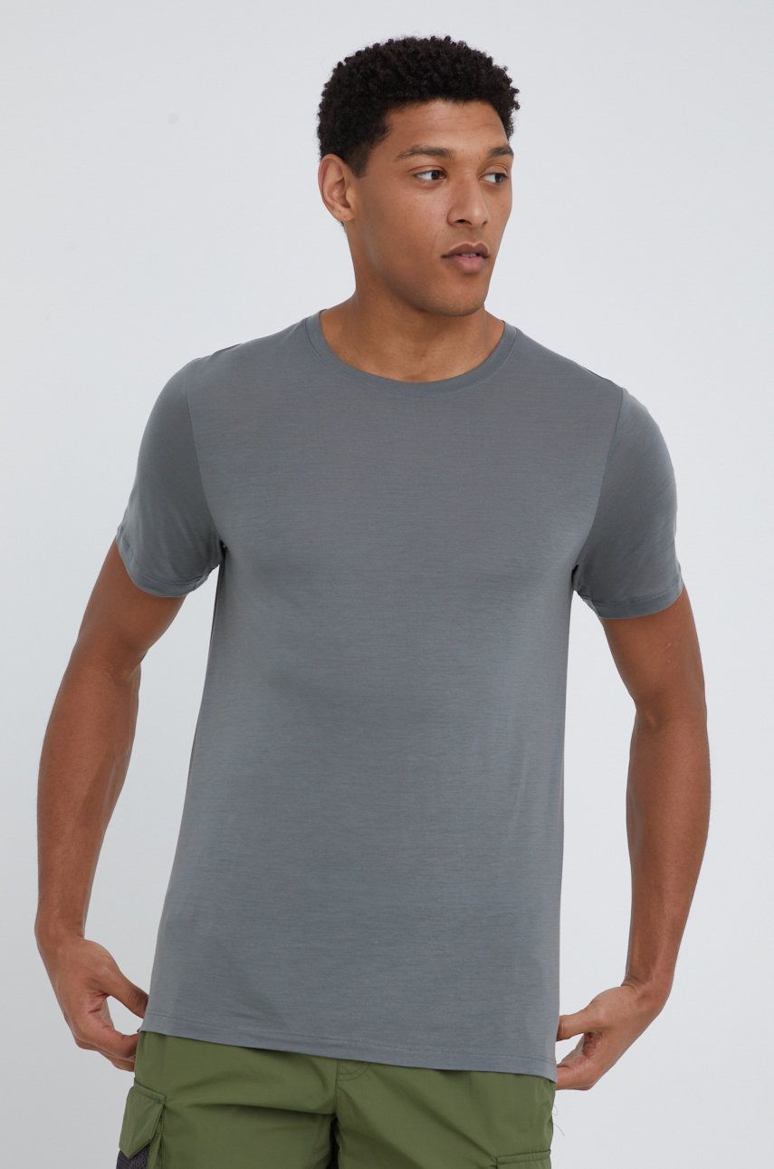 Houdini t-shirt Tree męski kolor szary gładki