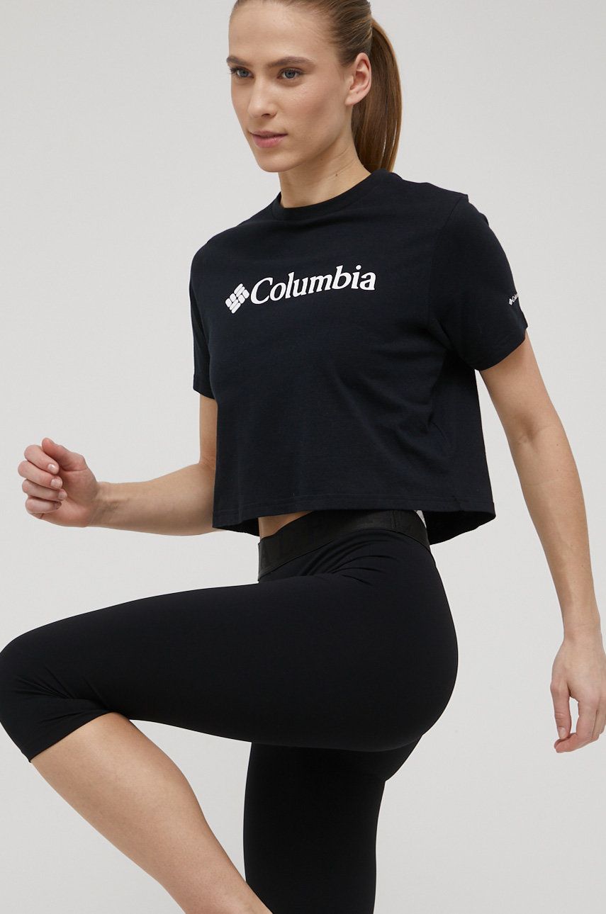 Columbia t-shirt damski kolor granatowy 1930051-012