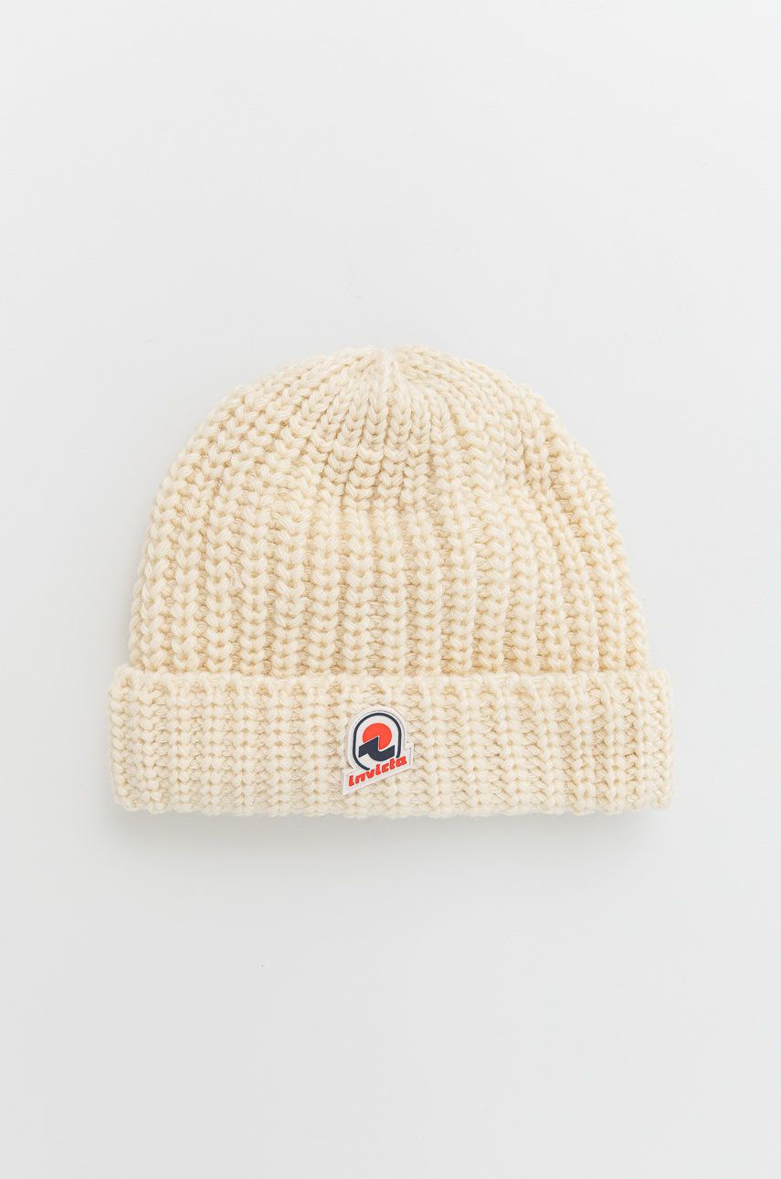 Invicta Czapka z domieszką wełny z grubej dzianiny
