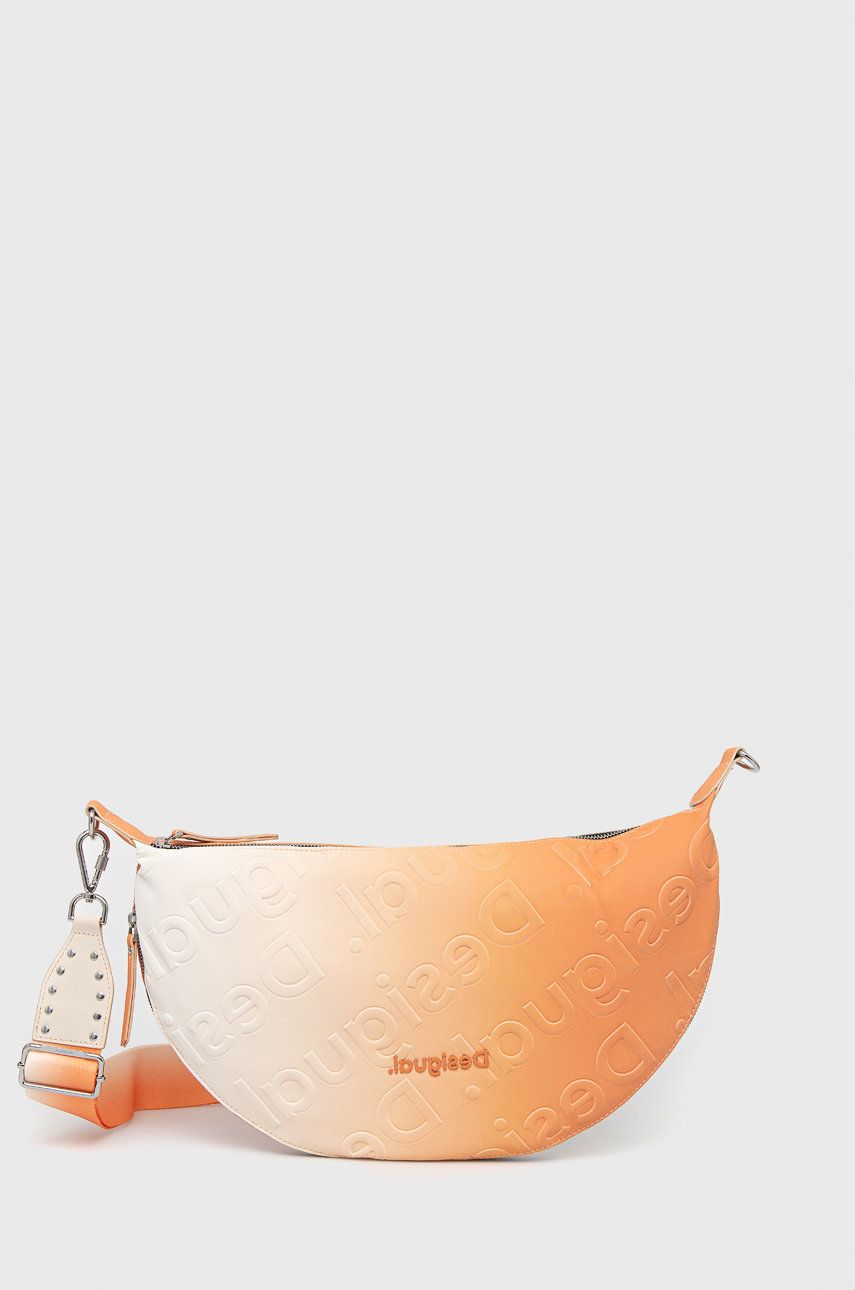 Desigual torebka 22SAXPAD kolor pomarańczowy