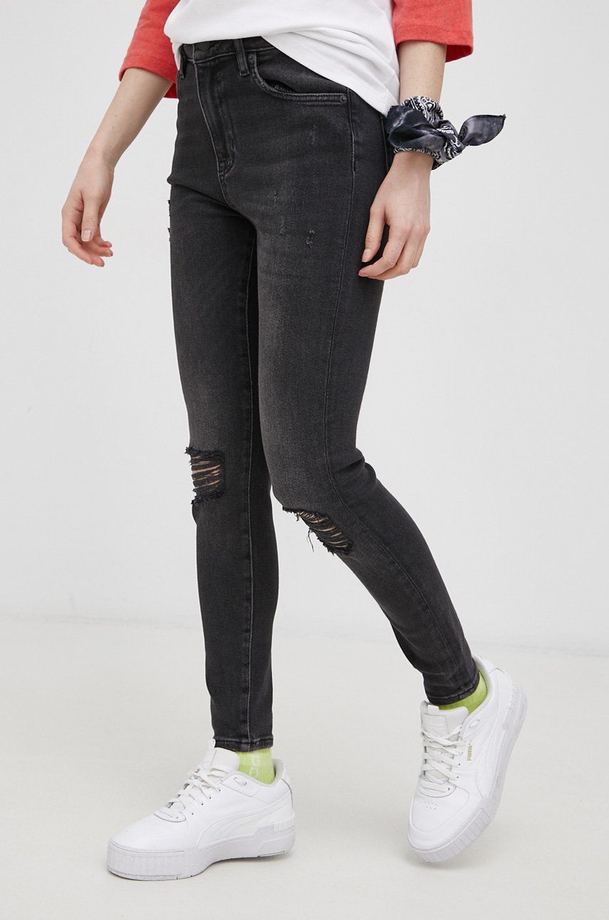 Superdry Jeansy damskie high waist