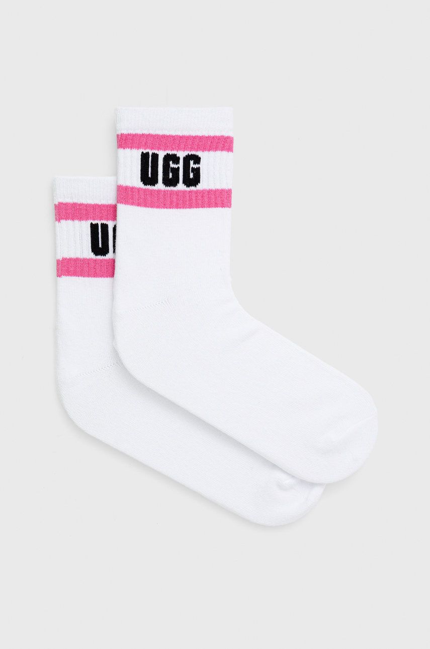 UGG skarpetki Dierson damskie kolor biały