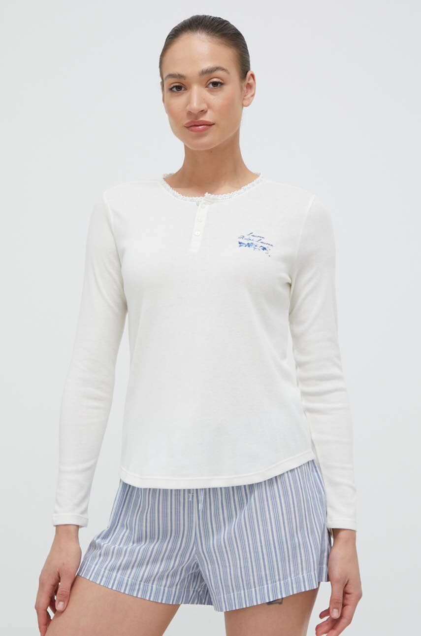 Lauren Ralph Lauren piżama kolor niebieski