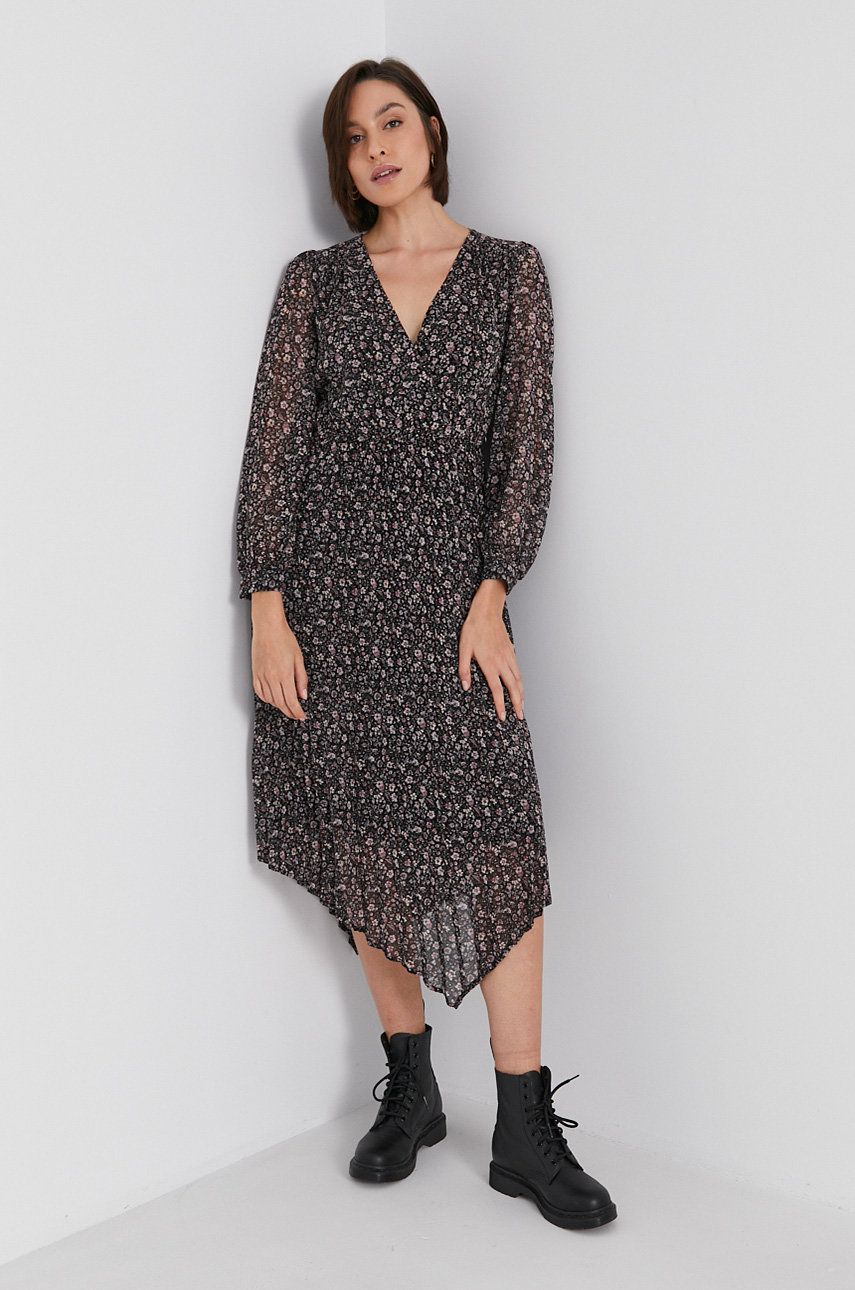 Pepe Jeans Sukienka Hilary mini rozkloszowana