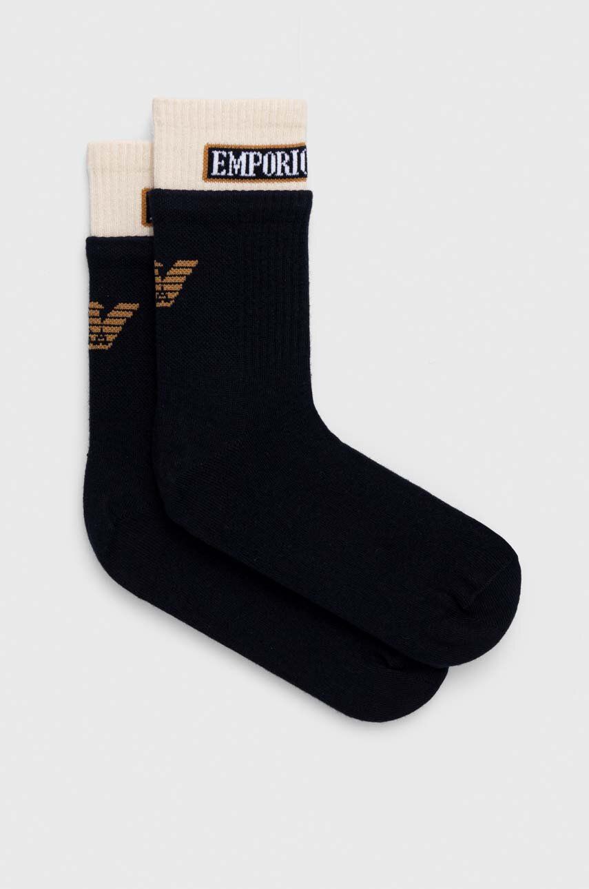 Emporio Armani Underwear skarpetki męskie kolor granatowy