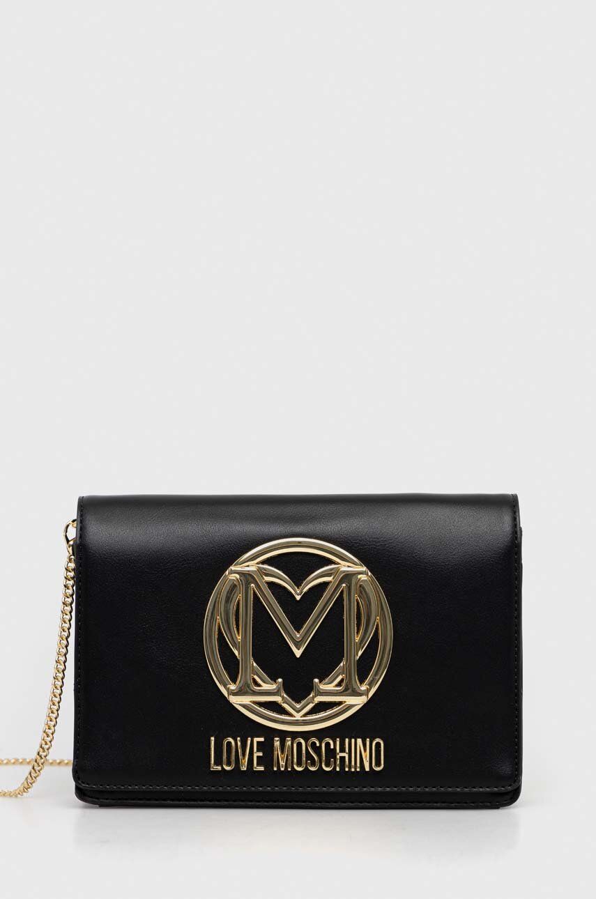 Love Moschino kopertówka kolor czarny