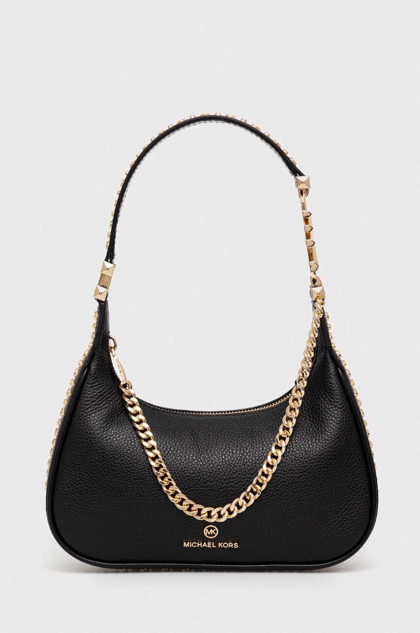 MICHAEL Michael Kors torebka skórzana kolor czarny