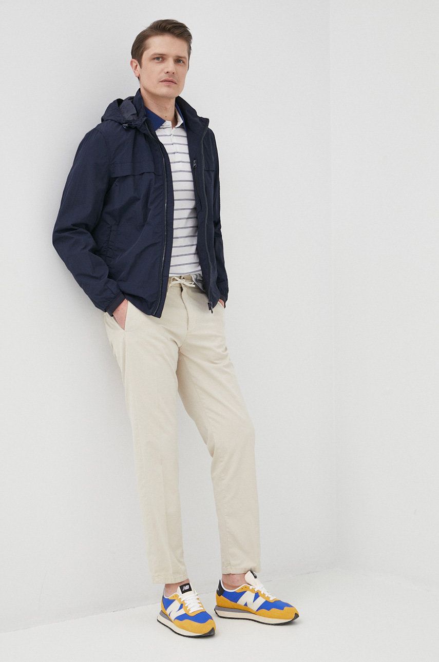 s.Oliver kurtka męska kolor granatowy przejściowa