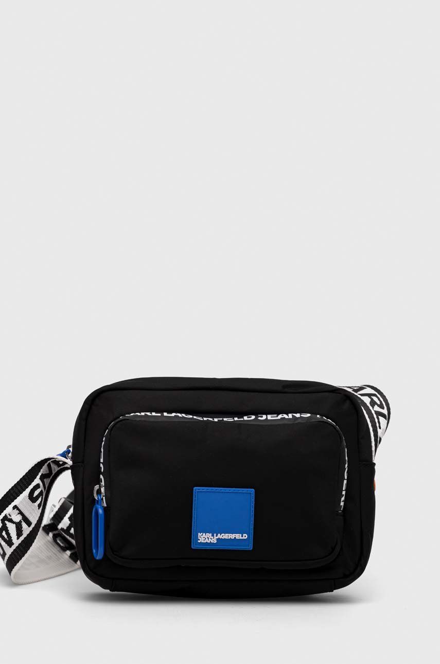 Karl Lagerfeld Jeans torebka kolor czarny