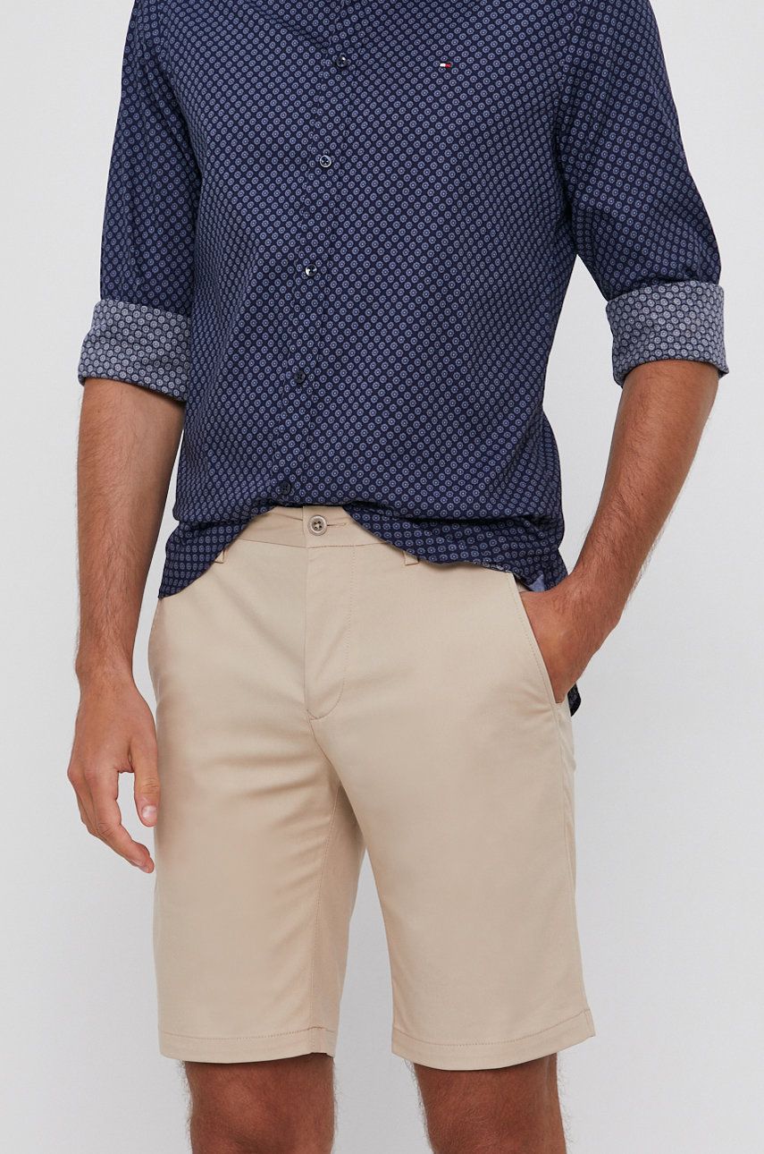 Gant Szorty 20070 męskie kolor beżowy