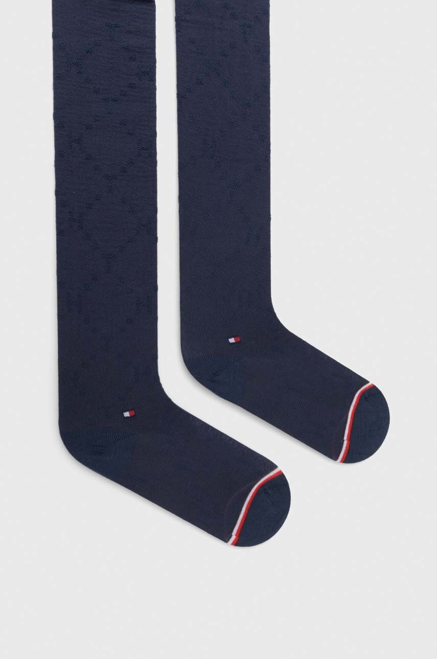 Tommy Hilfiger rajstopy dziecięce kolor granatowy