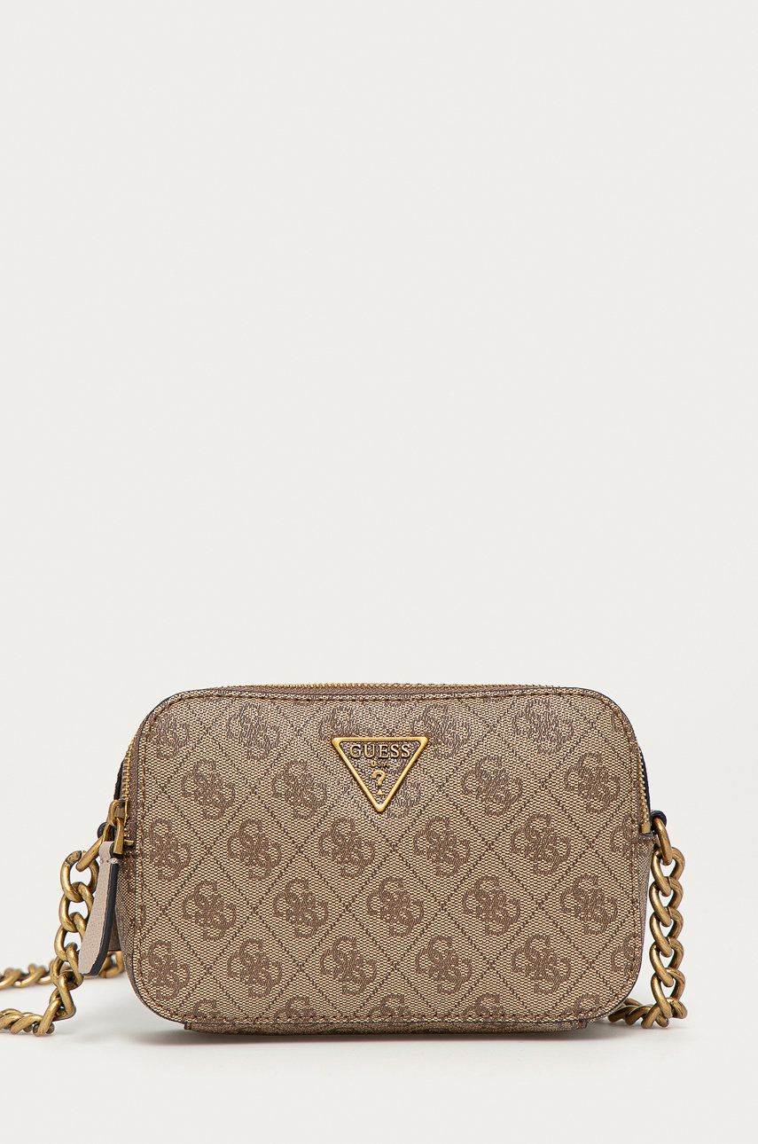 Guess Torebka kolor brązowy