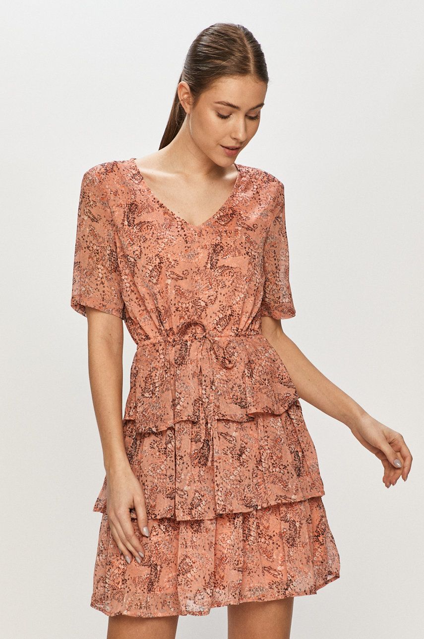 Jacqueline de Yong Sukienka kolor różowy