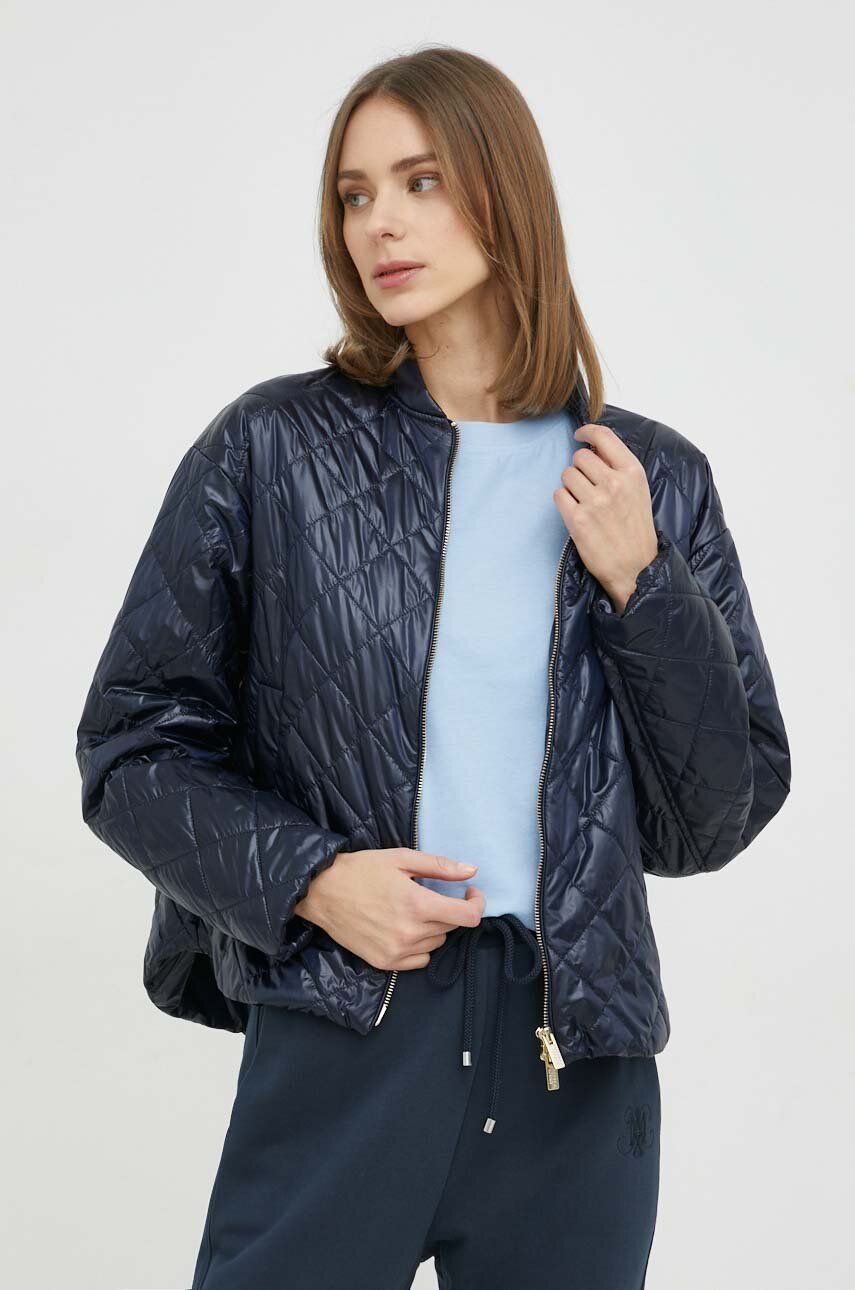 Marella kurtka damska kolor granatowy przejściowa