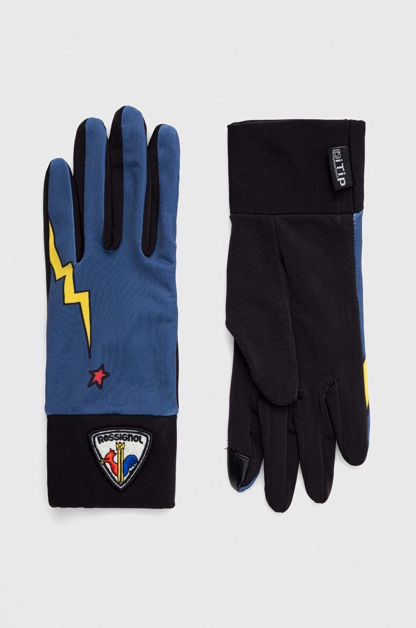 Rossignol rękawice narciarskie x JCC kolor granatowy