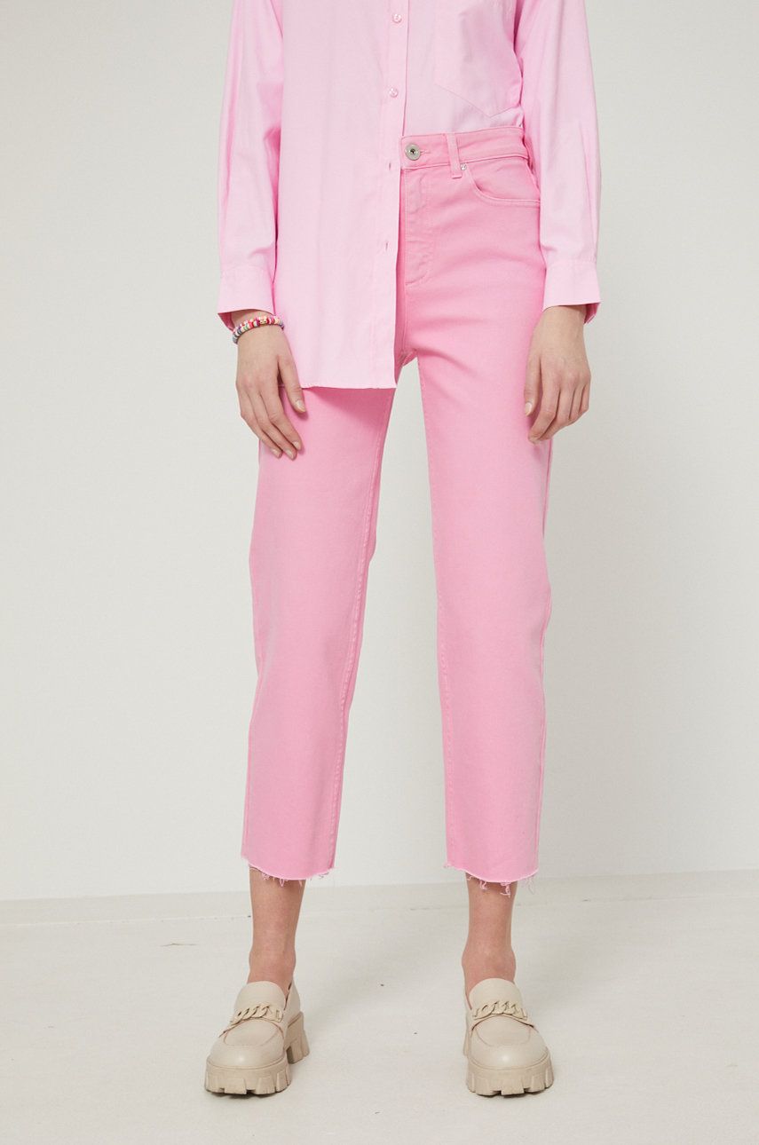 Medicine jeansy damskie high waist