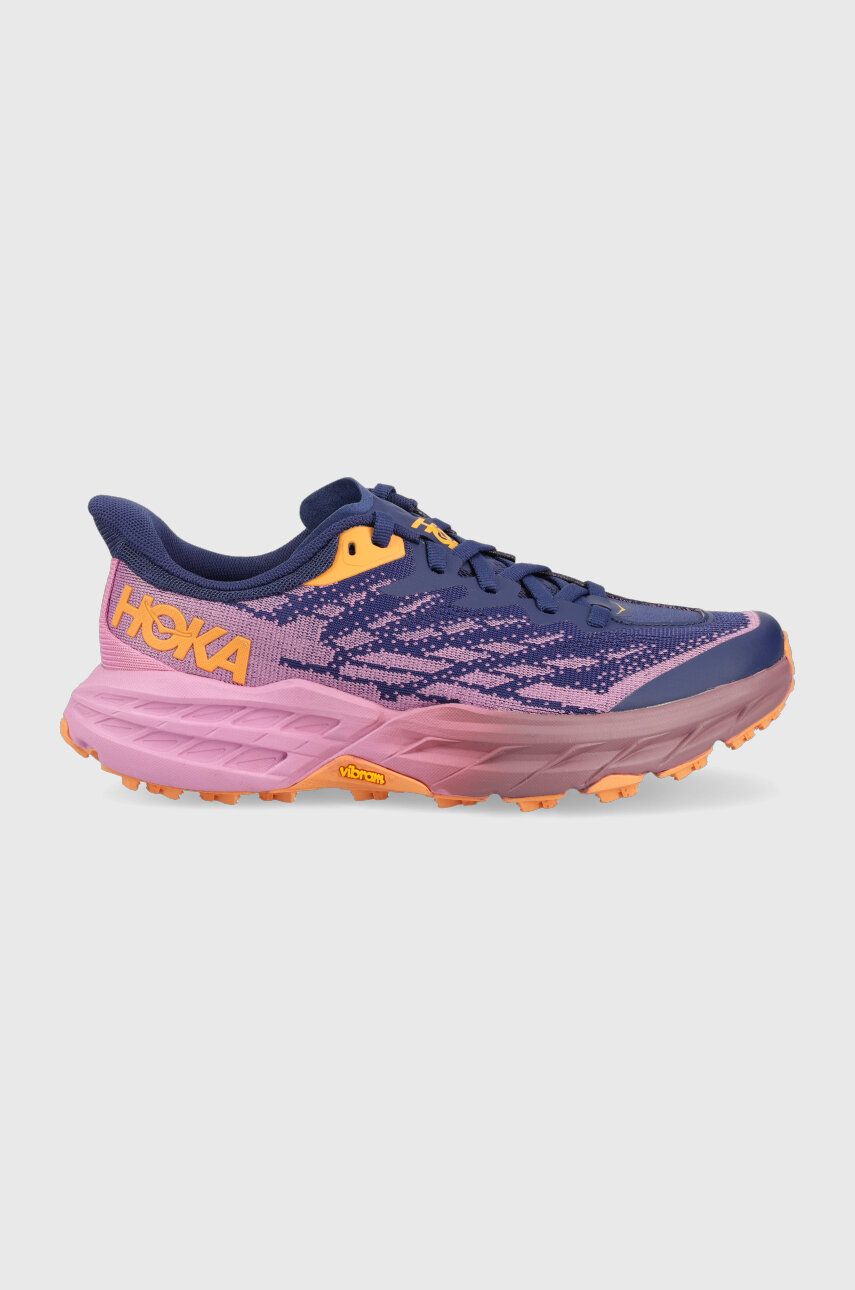 Hoka buty do biegania SPEEDGOAT 5 1123158 kolor fioletowy 1123158-BGEPM