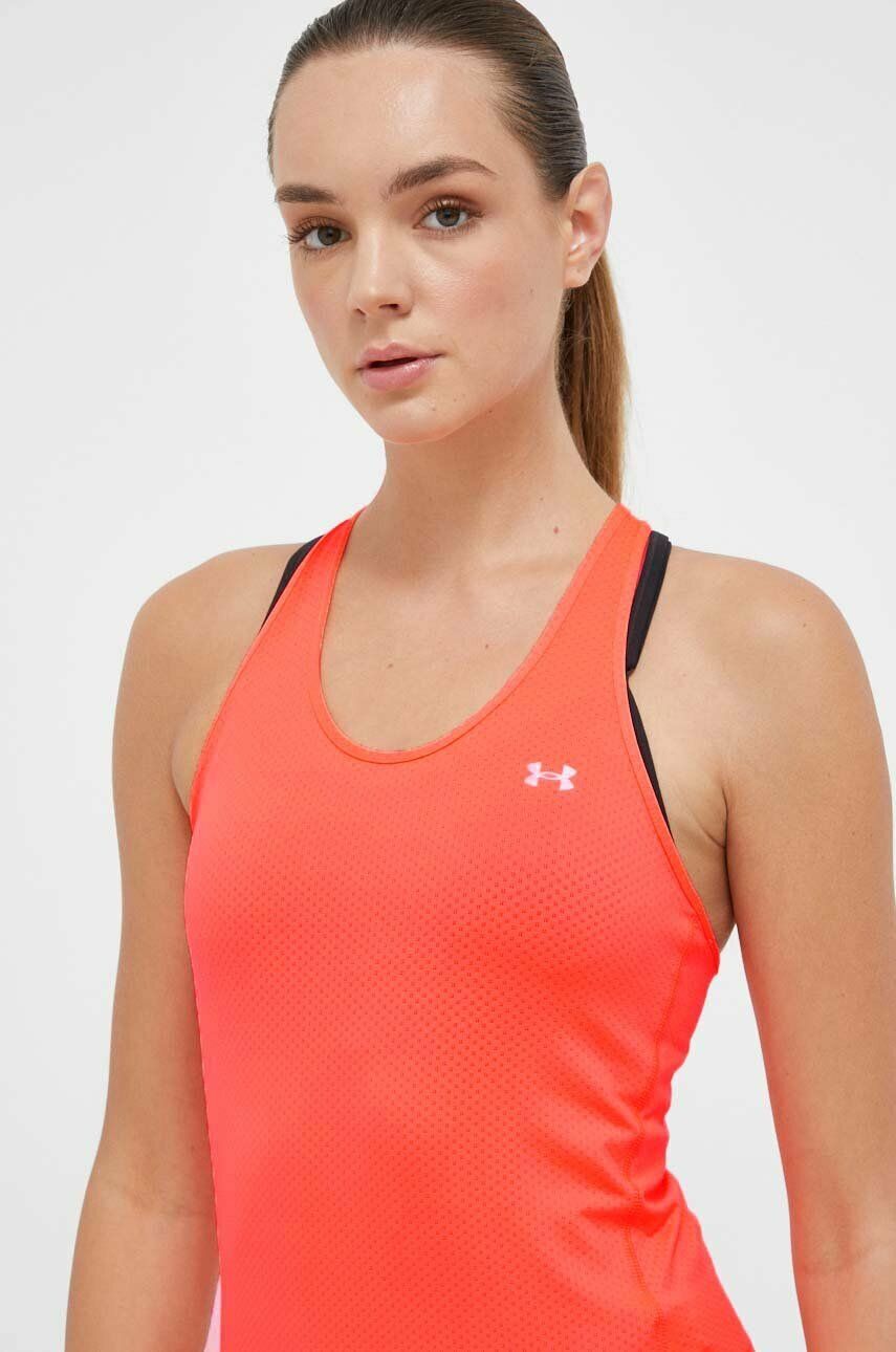 Under Armour top treningowy kolor różowy
