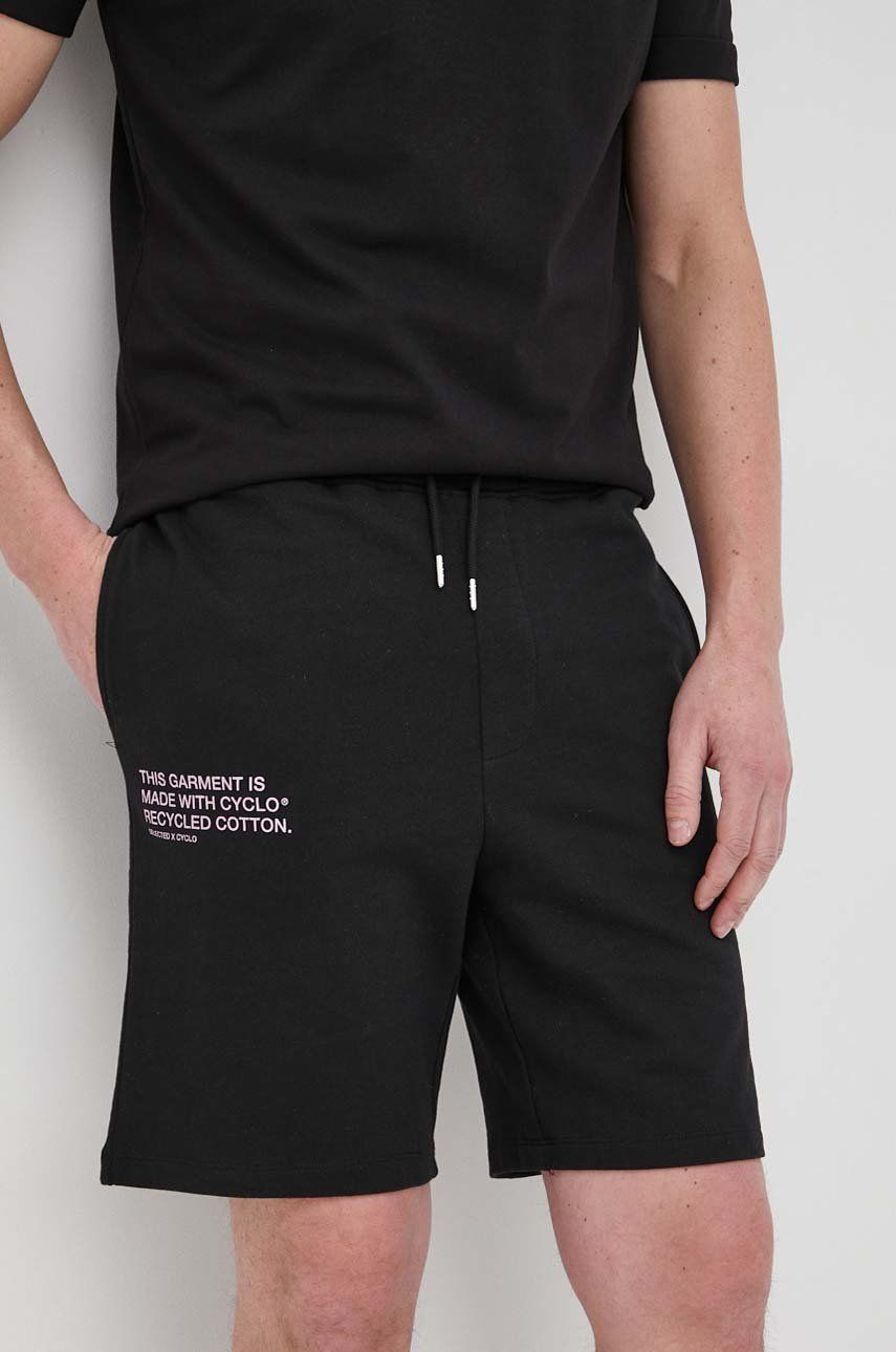 Selected Homme szorty męskie kolor czarny