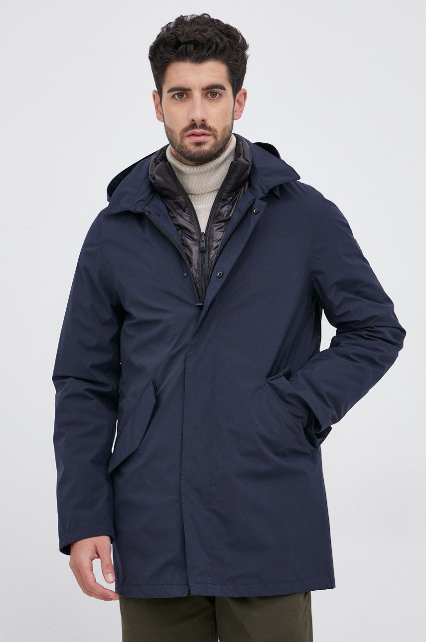 People of Shibuya kurtka męska kolor granatowy zimowa