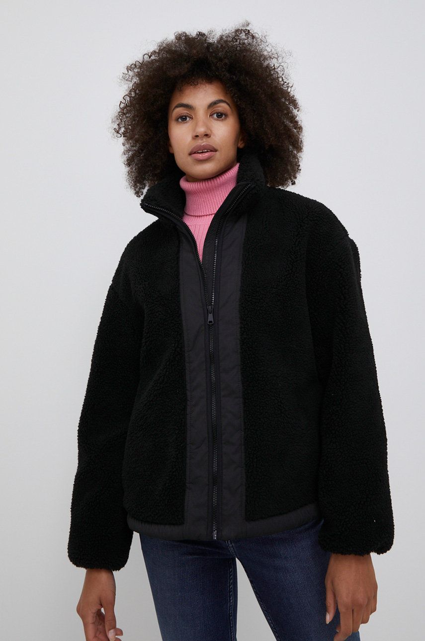 GAP Kurtka damska kolor czarny przejściowa