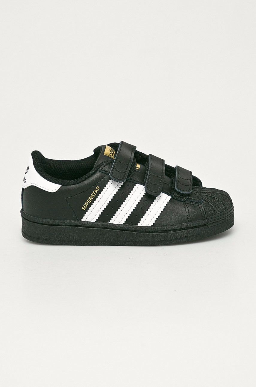 adidas Originals - Buty skórzane dziecięce Superstar CF EF4840