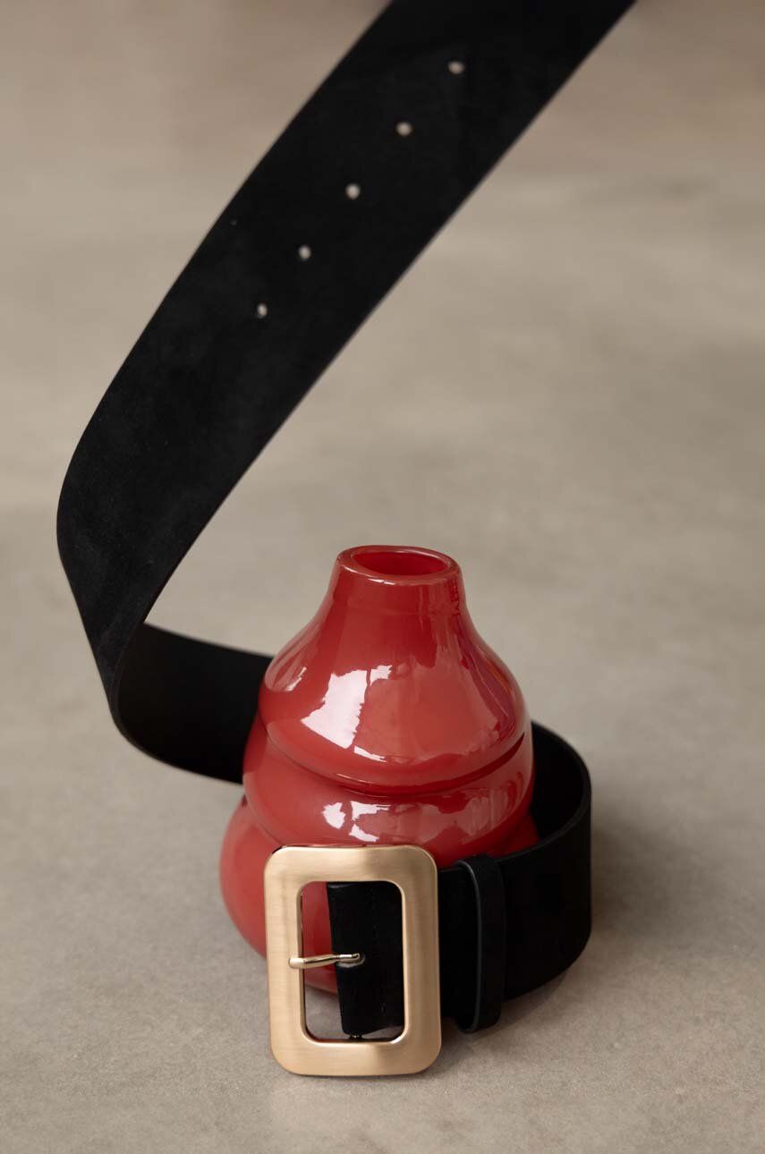 Medicine pasek damski kolor czarny