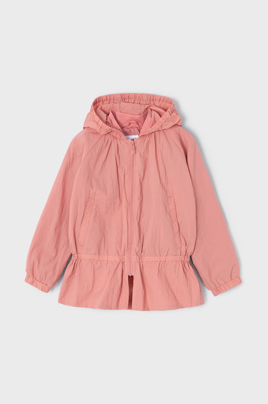 Mayoral kurtka dziecięca kolor różowy