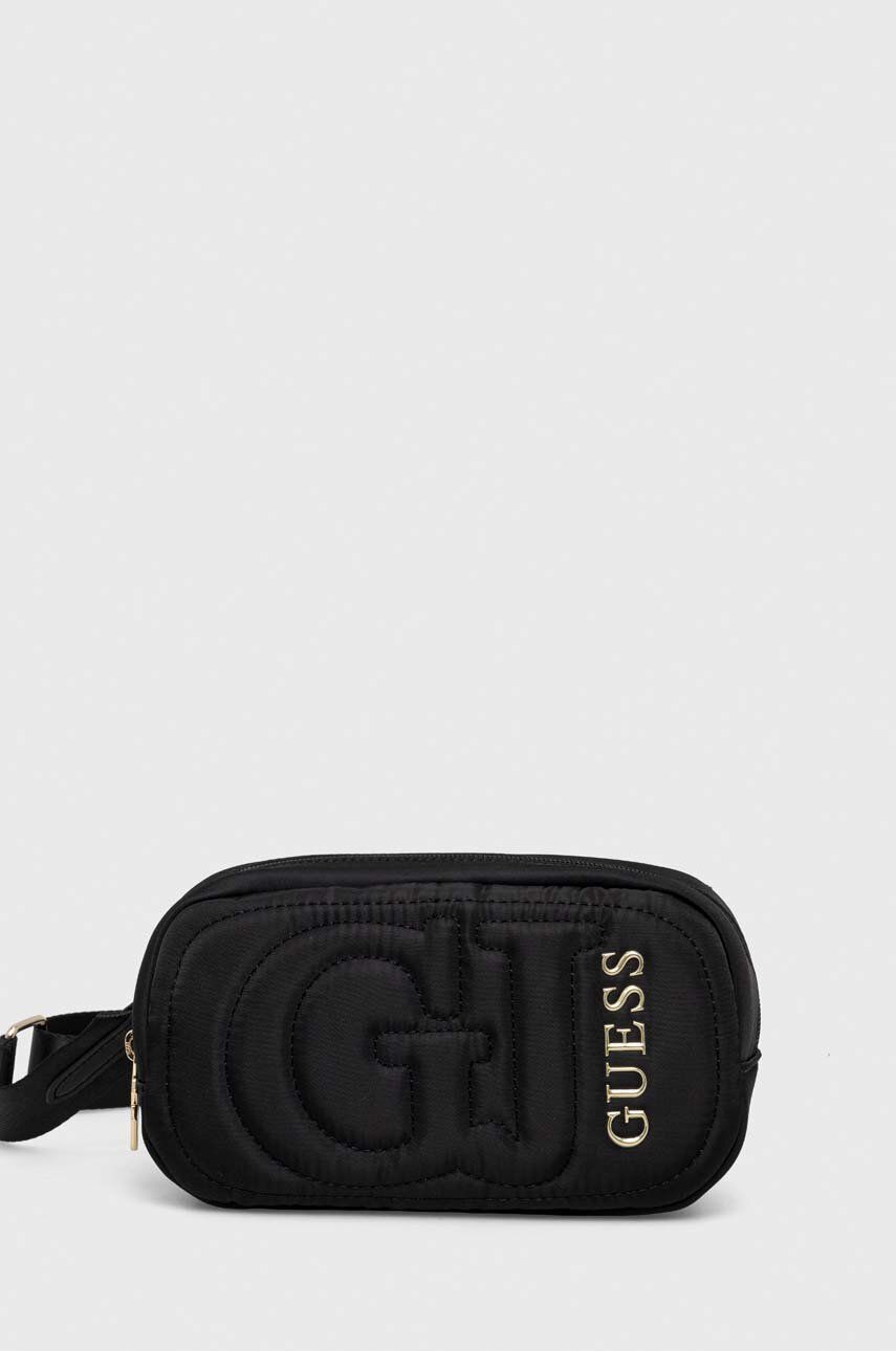 Guess saszetka kolor czarny