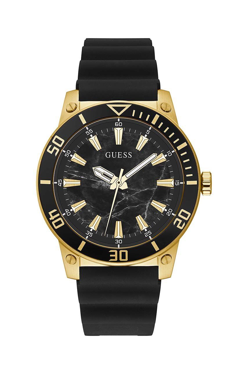 Guess zegarek GW0420G2 męski kolor czarny