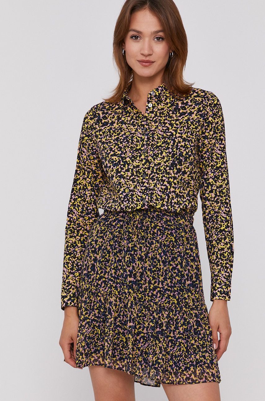 Scotch & Soda Koszula damska regular z kołnierzykiem klasycznym