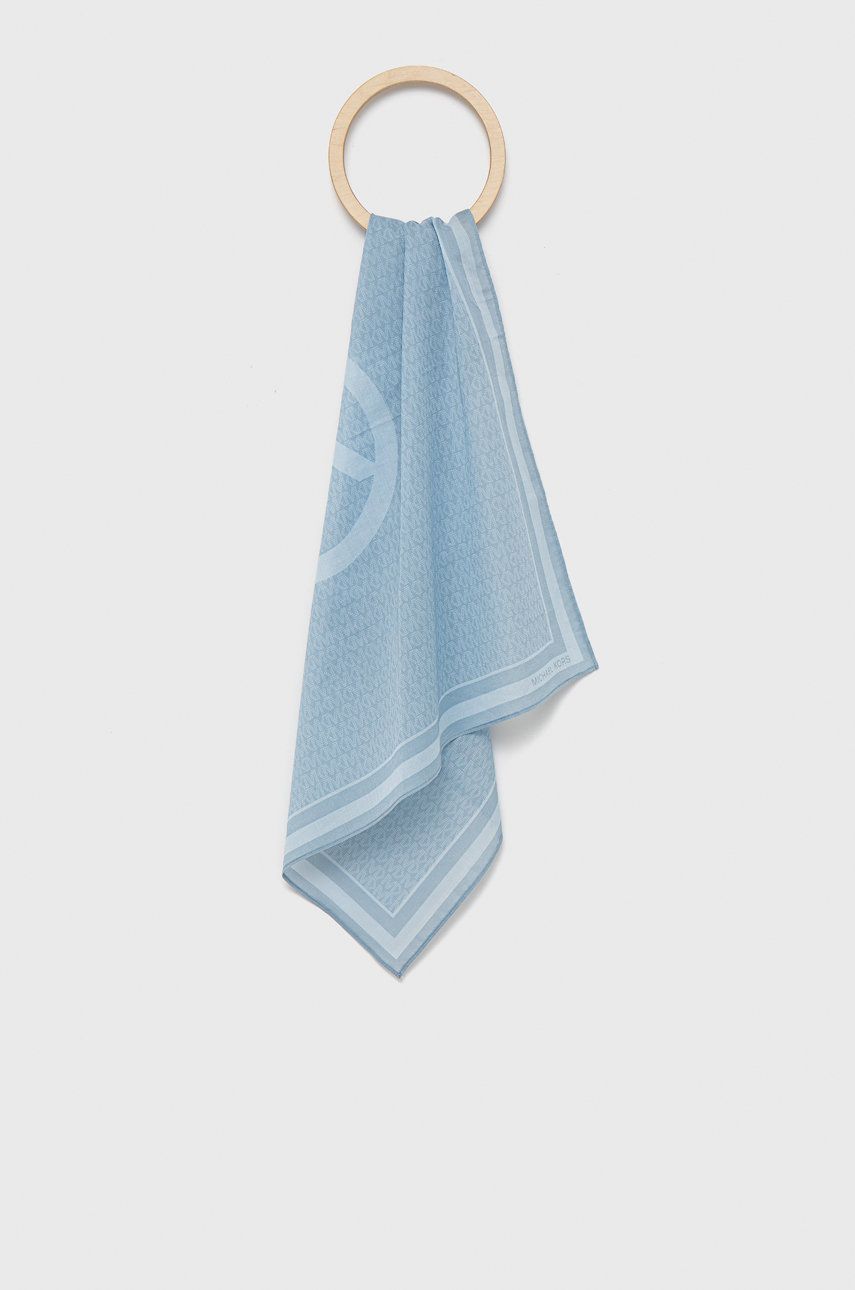 MICHAEL Michael Kors apaszka bawełniana MS200025TZ wzorzysta