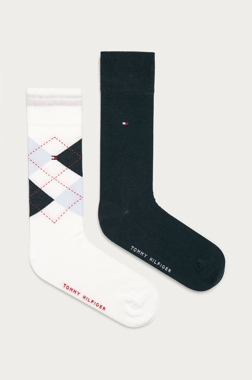 Tommy Hilfiger skarpetki 2-pack męskie kolor biały