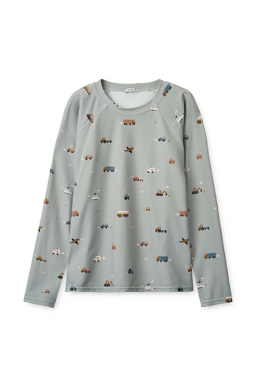 Liewood longsleeve kąpielowy dziecięcy kolor szary